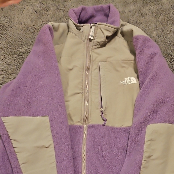 The North Face Jackets & Blazers - The North Face Lavender and Taupe Fleece Jacket